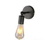 Retro Hemp Rope Wall Sconce - American Country Loft Lighting for Living Room