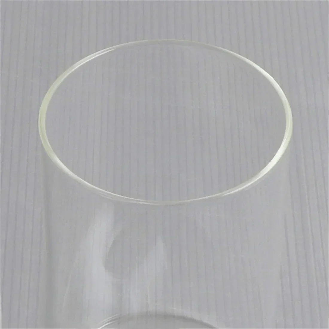 Clear Glass Cylinder Lamp Shade for E27 E26 Socket - Vanity Chandelier Floor Light