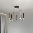 U-Shape LED Pendant Chandelier for Modern Minimalist Luxury Home Decor