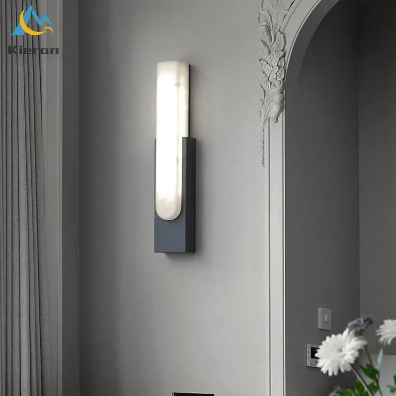 Cloud Stone LED Wall Light for Home Decor & Bedside Lighting