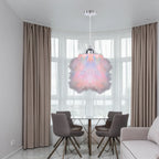 Fluffy Feather Pendant Light by - Nordic Chandelier for Living Room & Bedroom