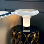 Glass LED Table Lamp: Stylish Lighting for Living Room, Bedroom & Study