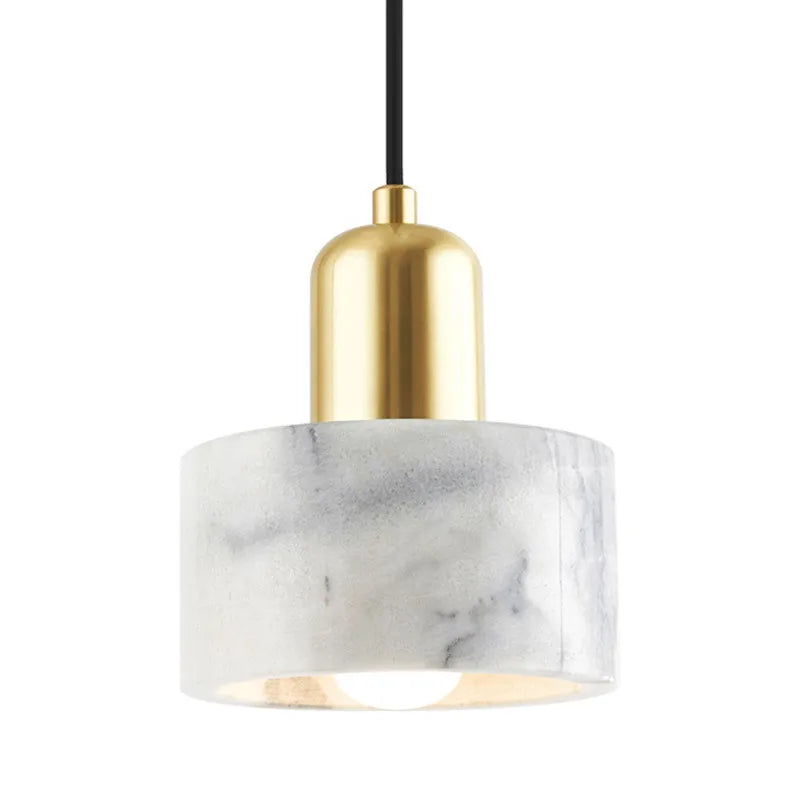 Marble Chandelier: Modern LED Pendant Lighting for Dining, Living, and Bedroom Décor