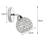 Modern Crystal Wall Lamp for Home Living Room Bedroom Decor