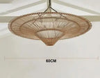 Nordic Rattan Chandelier: Stylish Wicker Lighting for Home Décor