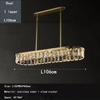 Cloud Mist Crystal Chandelier for Home Hotel Stainless Steel Pendant Lamp