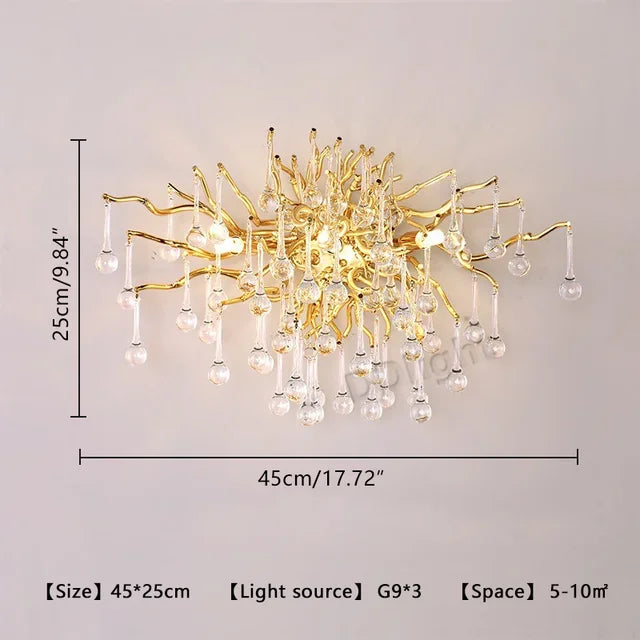 Crystal Ceiling Chandelier: Modern Luxury for Living, Dining, Bedroom, Hotel, Hall, Home Decor