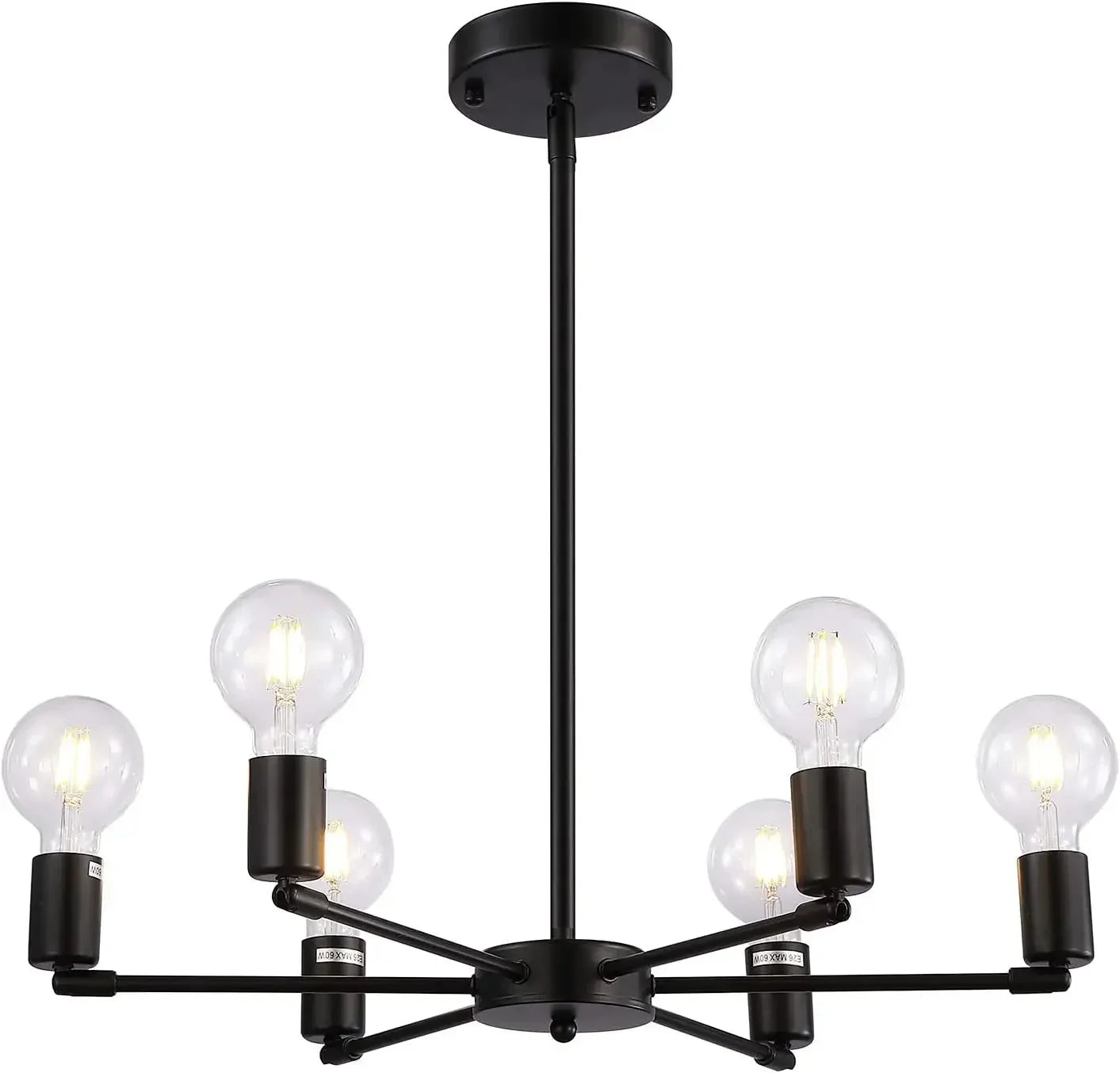 Modern Ceiling Chandelier Light Fixture for Home Lighting E27 Bedroom Dining Room Balcony