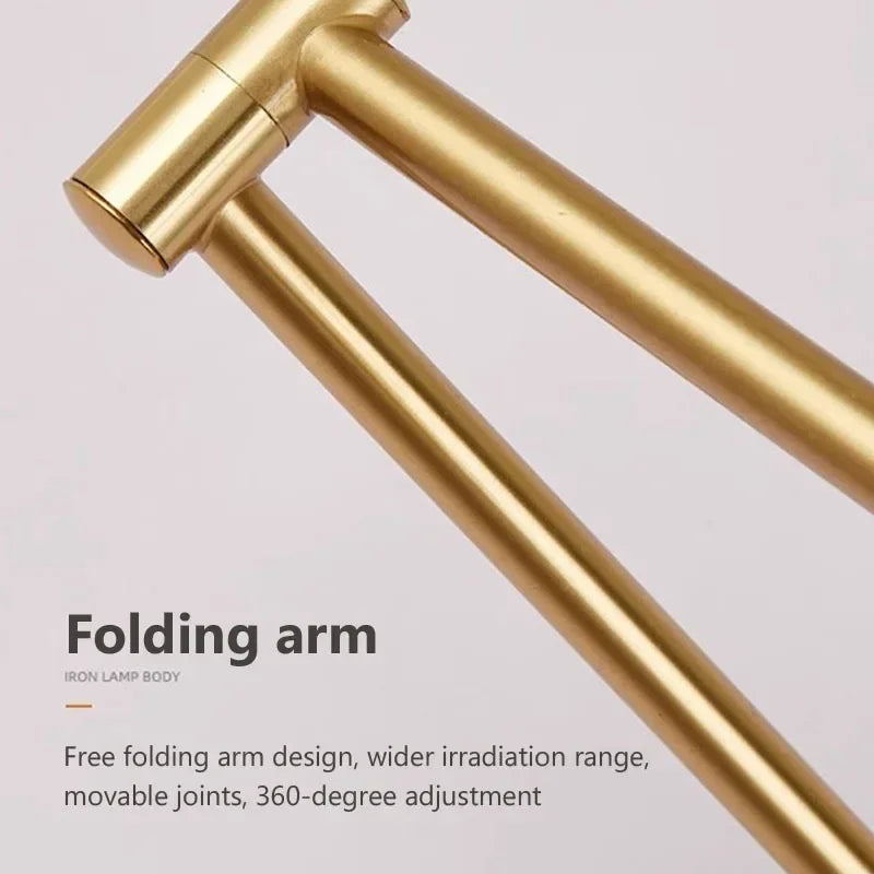 Retro Rocker Glass Wall Sconce for Living Room Aisle Reading Lights