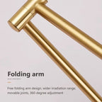 Retro Rocker Glass Wall Sconce for Living Room Aisle Reading Lights