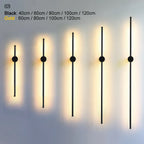 Modern LED Wall Lamp with Touch Switch, 350° Rotation for Bedroom and Living Room