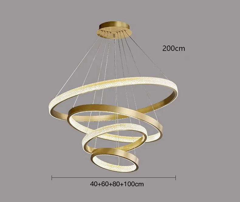 LED Pendant Chandeliers for Modern Living Room and Dining Room