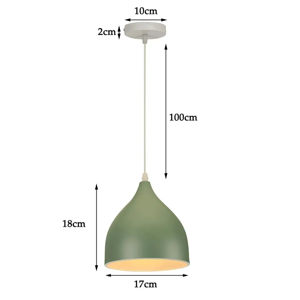 Modern Retro Loft Pendant Light Vintage Industrial Hanging Lamp Fixture