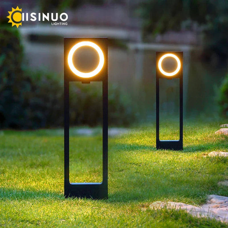 LED Path Light 12W Aluminum Pillar for Outdoor Garden, Pathway, Patio, Driveway