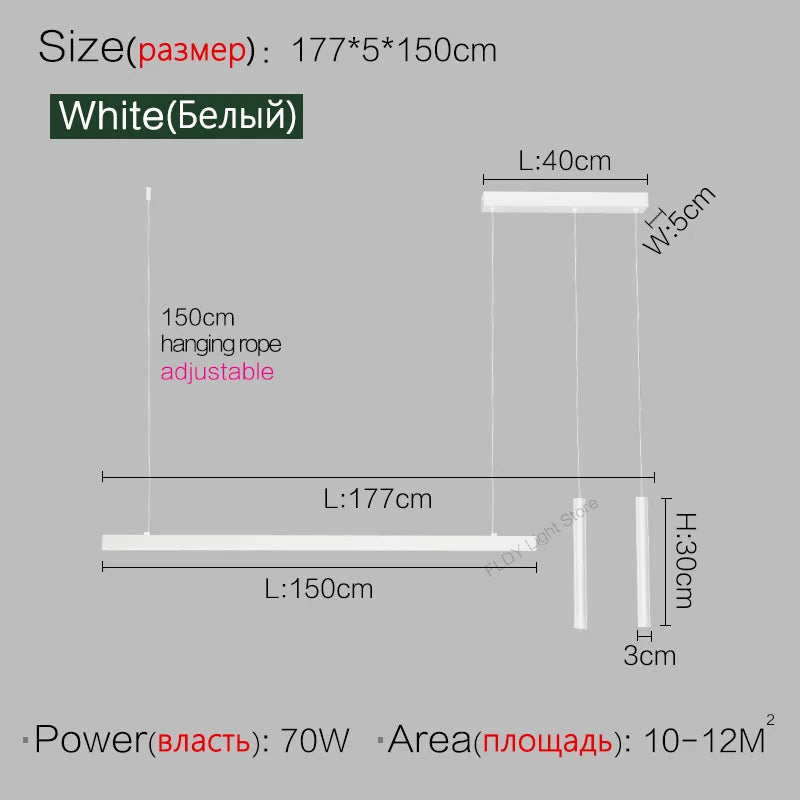 Luxury Chandeliers: Modern Minimalist Office & Bar Lights, Italian Style