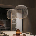Spokes Pendant Lamp: Modern Birdcage Light for Dining Bar Kitchen Island