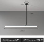 Modern LED Dining Room Chandelier & Bar Table Pendant Light