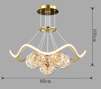 Modern Dine Pendant Lights Indoor Chandelier Ceiling Lamp LED Hanging Light