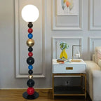 Colorful Glass Ball Floor Lamp for Living Room and Bedroom