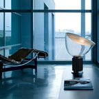 Glass Radar Shade LED Desk Lamp for Bedroom & Living Room Lighting