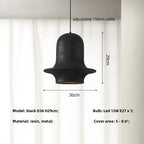 Wabi Sabi Resin Pendant Lights for Home & Bar Decor