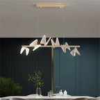 Butterfly LED Chandelier: Modern Hanging Light for Home, Bedroom, Coffee Store & More