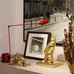 Lumina Adjustable Long Arm Floor Lamp - Industrial Design for Reading and Study Room