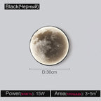 Moon Wall Light: Nordic Modern Decorative Lamp for Bedroom and Living Room