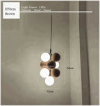 Flannelette Ball Chandelier: Modern Nordic Design for Stylish Interiors