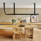 Leather Belt Chandelier Pendant Light for Modern Minimalist Home Decor