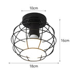 Vintage Industrial Ceiling Lamp Shade for Living Room Kitchen Home Decor