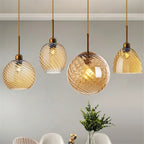 Modern LED Glass Pendant Lights for Home Decor and Ambiance
