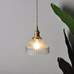Glass LED Ceiling Chandelier: Modern, Pastoral Color, Small, Simple, Bedroom Lighting