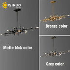 Modern Dimmable Chandelier Pendant Light for Dining Room, Living Room, Kitchen Island