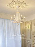 Crystal Chandelier: Retro Industrial Lighting for Living Room, Dinning Room Decor
