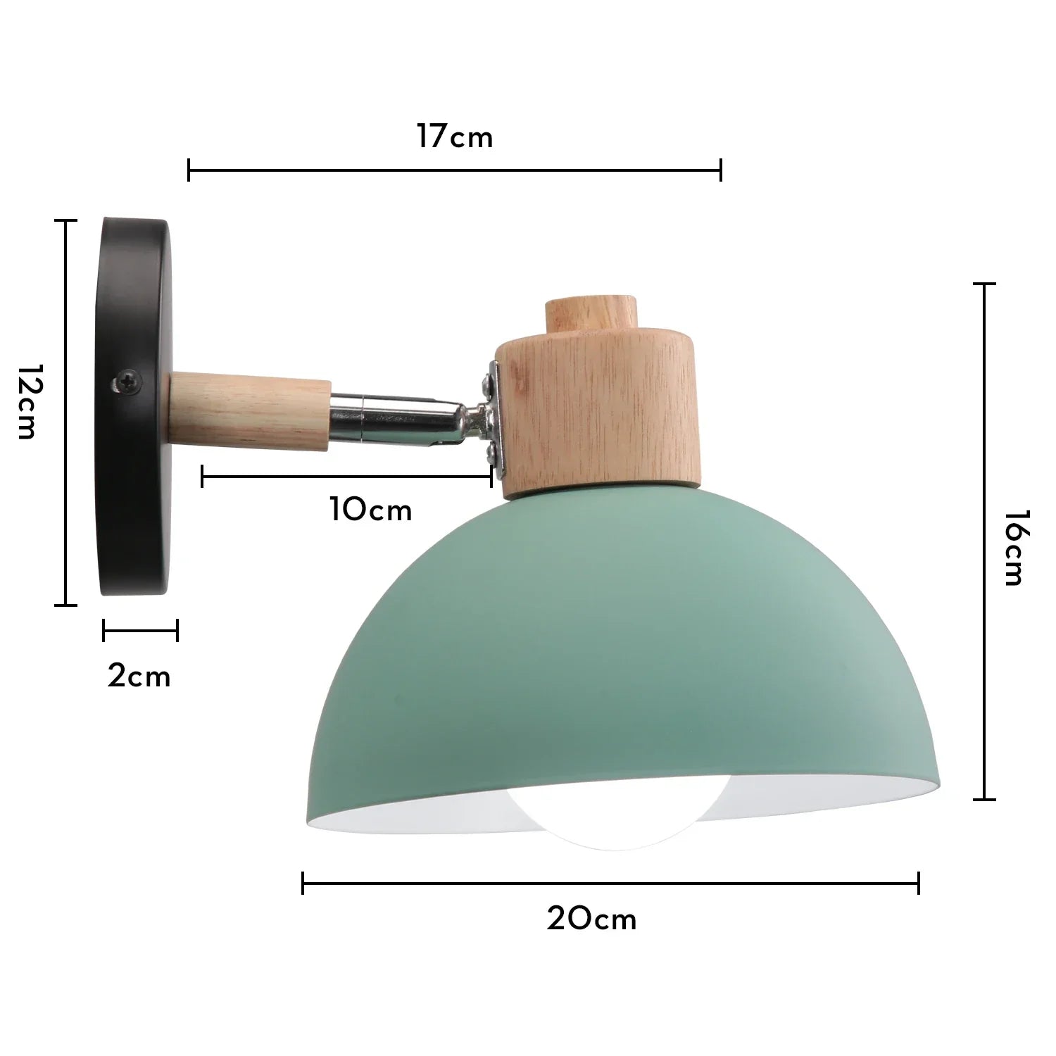 Nordic Green Wall Lamp Sconce for Bedroom Living Room Indoor Lighting Afralia™