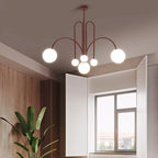 Modern Iron Glass Pendant Chandelier for Home Décor