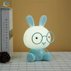 Rabbit LED Night Light for Kids' Room Decor Touch Switch Floor Lamp