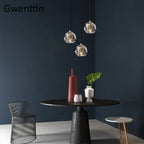 K9 Crystal Pendant Lights: Modern Nordic Gold Hanging Lamp for Living Room, Kitchen Home Decor.