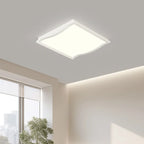 Minimalist LED Ceiling Light in Black & White for Living, Dining, Bedroom & Kitchen