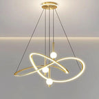 Modern Pendant Light Chandelier for Dining Room Ceiling, LED Indoor Decorative Lighting.