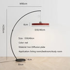 Nordic LED Floor Lamp Modern Minimalism Light Luxury Living Room Fishing Lamp