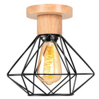 Vintage Iron Ceiling Light for Bedroom, Kitchen, Living Room