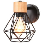 Wooden Wall Lights Nordic Wall Lamps Modern Wall Sconce for Bedroom Bedside Lamp