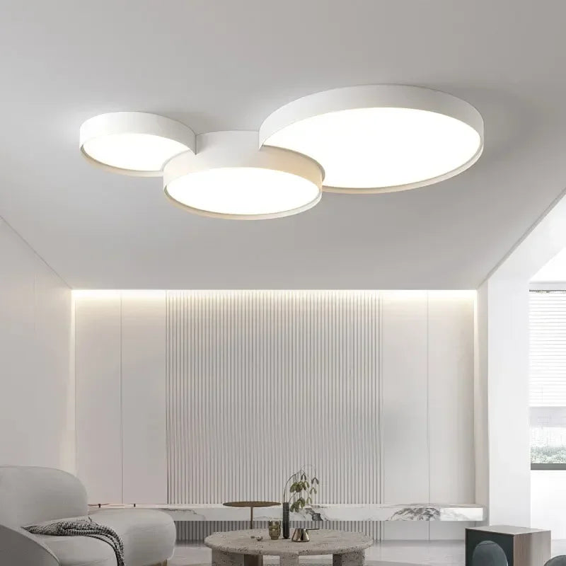Smart LED Metal Ceiling Light for Living Room Bedroom Lighting Fixtures