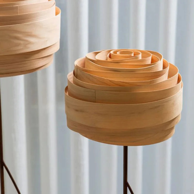 Wabi Sabi Floor Lamp: Modern Stand Light for Living Room, Bedroom, or Home Decor
