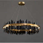 Modern Round LED Chandelier for Home Luxury Decor Lighting