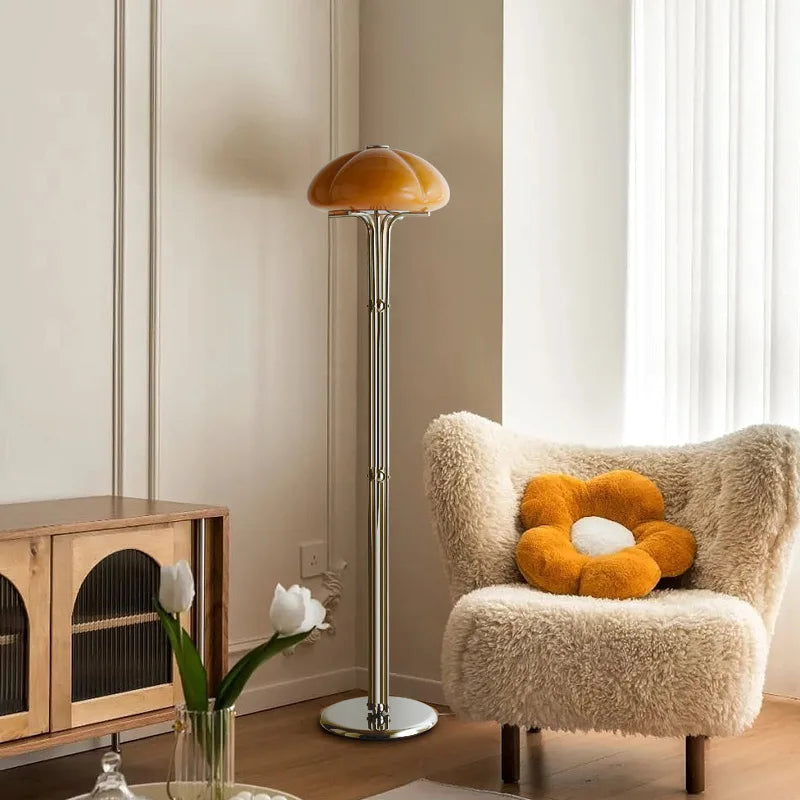 Mushroom Table Lamp: Medieval Bauhaus Design for Living Room, Study, and Decor