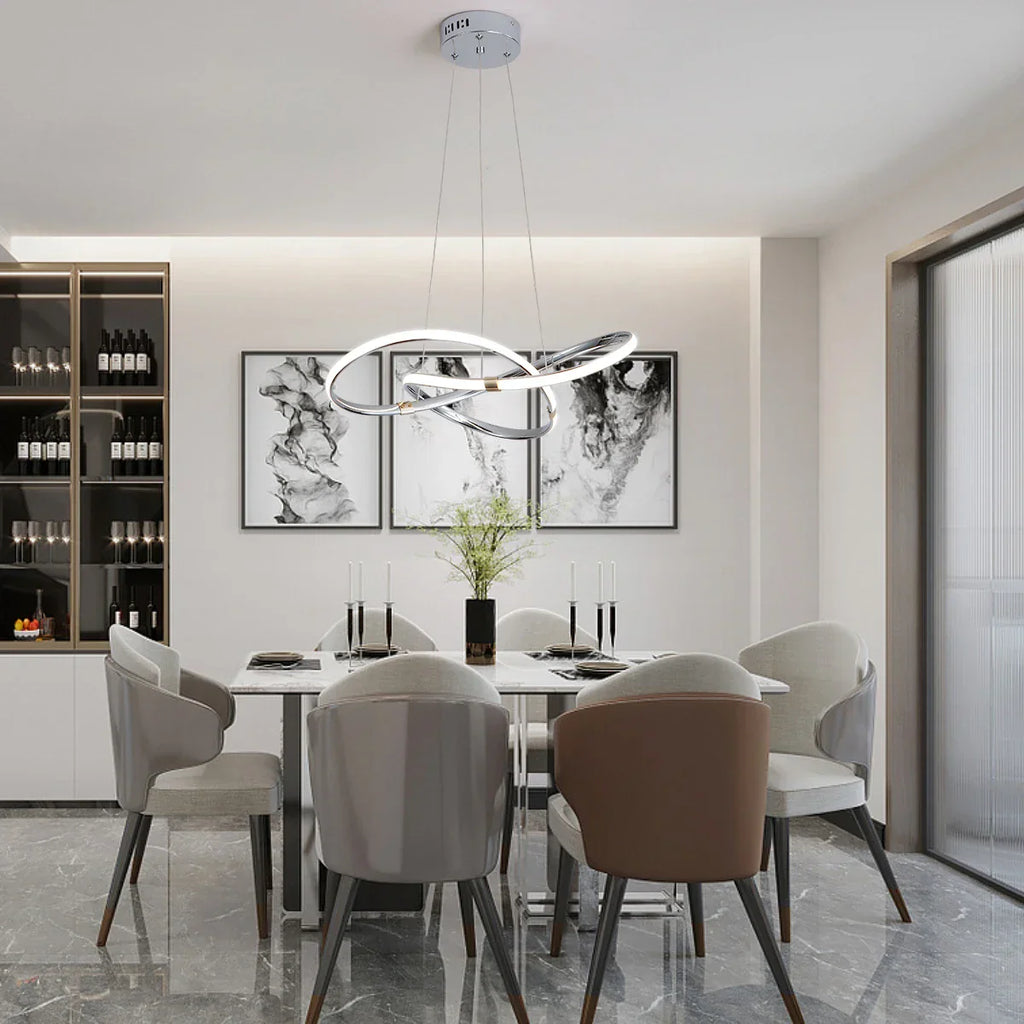 Nordic LED Chandelier: Modern Hanging Lights for Dinning, Bedroom, Kitchen, Shop, Home