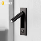 Rotating LED Wall Lamp for Bedroom & Hallway Lighting